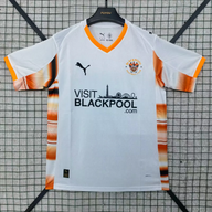 Blackpool 25/26 White/Orange Away Jersey