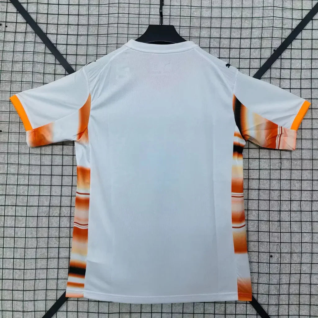 Blackpool 25/26 White/Orange Away Jersey