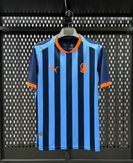 Blackpool 26/27 Blue Striped/Orange Away Jersey