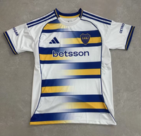 Boca 2026 White/Blue/Yellow Third Away Jersey