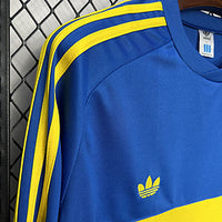 Boca Juniors 1981/82 Vintage Retro Home Long Sleeves Jersey