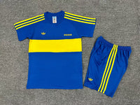 Boca Juniors 1981 Vintage Retro Blue Home Kids Kit - Concept Kits