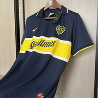 Boca Juniors 1996/97 Vintage Retro Blue/Yellow Home Jersey