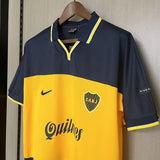 Boca Juniors 1999/00 Vintage Retro Blue/Yellow Home Jersey