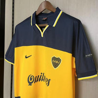 Boca Juniors 1999/00 Vintage Retro Blue/Yellow Home Jersey