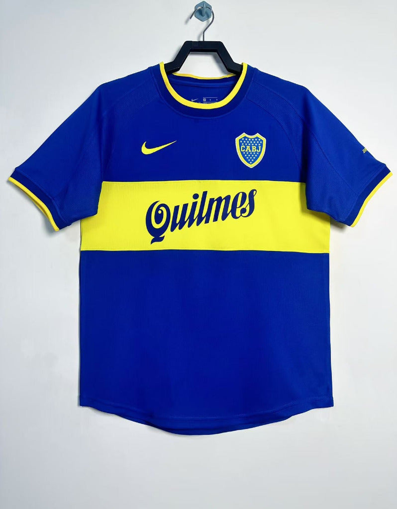 Boca Juniors 2000/01 Vintage Retro Home Jersey - Concept Kits