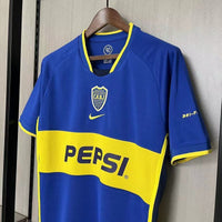 Boca Juniors 2002/03 Vintage Retro Home Jersey