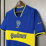 Boca Juniors 2002 Vintage Retro Blue Home Jersey