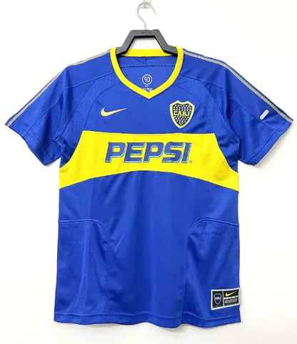 Boca Juniors 2003/04 Vintage Retro Home Jersey - Concept Kits