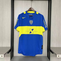 Boca Juniors 2005/06 Vintage Retro Blue/Yellow Home Jersey
