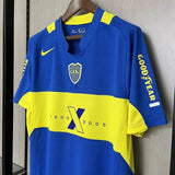 Boca Juniors 2005/06 Vintage Retro Blue/Yellow Home Jersey