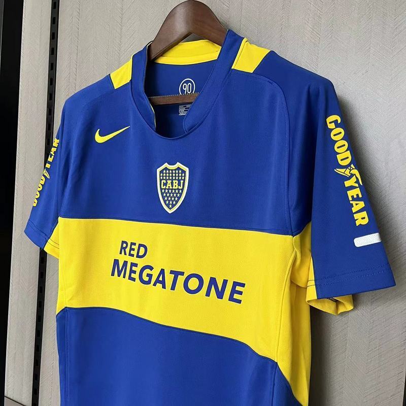 Boca Juniors 2005/06 Vintage Retro Home Jersey