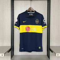 Boca Juniors 2009/10 Vintage Retro Black Home Jersey