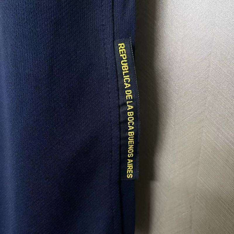 Boca Juniors 2009/10 Vintage Retro Black Home Jersey