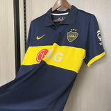 Boca Juniors 2009/10 Vintage Retro Black Home Jersey