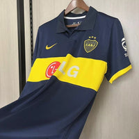 Boca Juniors 2009/10 Vintage Retro Black Home Jersey