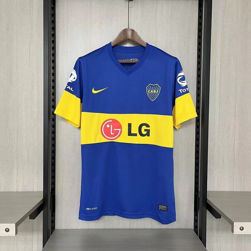 Boca Juniors 2011/12 Vintage Retro Blue Home Jersey