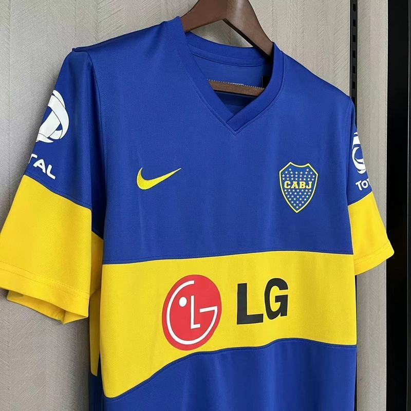 Boca Juniors 2011/12 Vintage Retro Blue Home Jersey
