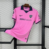 Boca Juniors 2013/14 Vintage Retro Pink Away Jersey