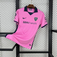 Boca Juniors 2013/14 Vintage Retro Pink Away Jersey