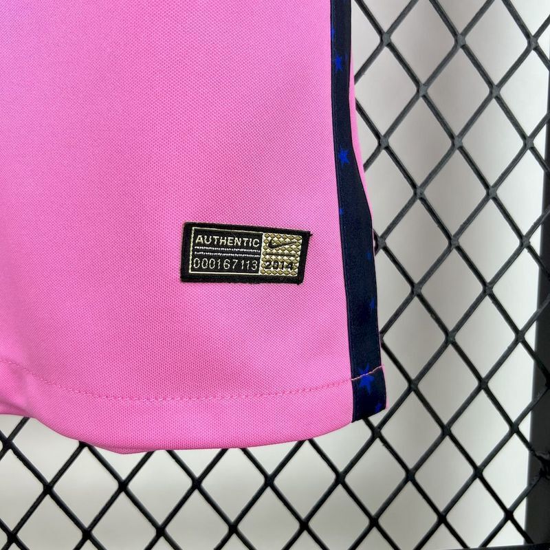 Boca Juniors 2013/14 Vintage Retro Pink Away Jersey