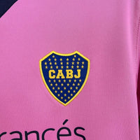 Boca Juniors 2013/14 Vintage Retro Pink Away Jersey