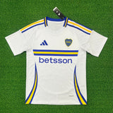 Boca Juniors 24/25 White Away Jersey - Concept Kits