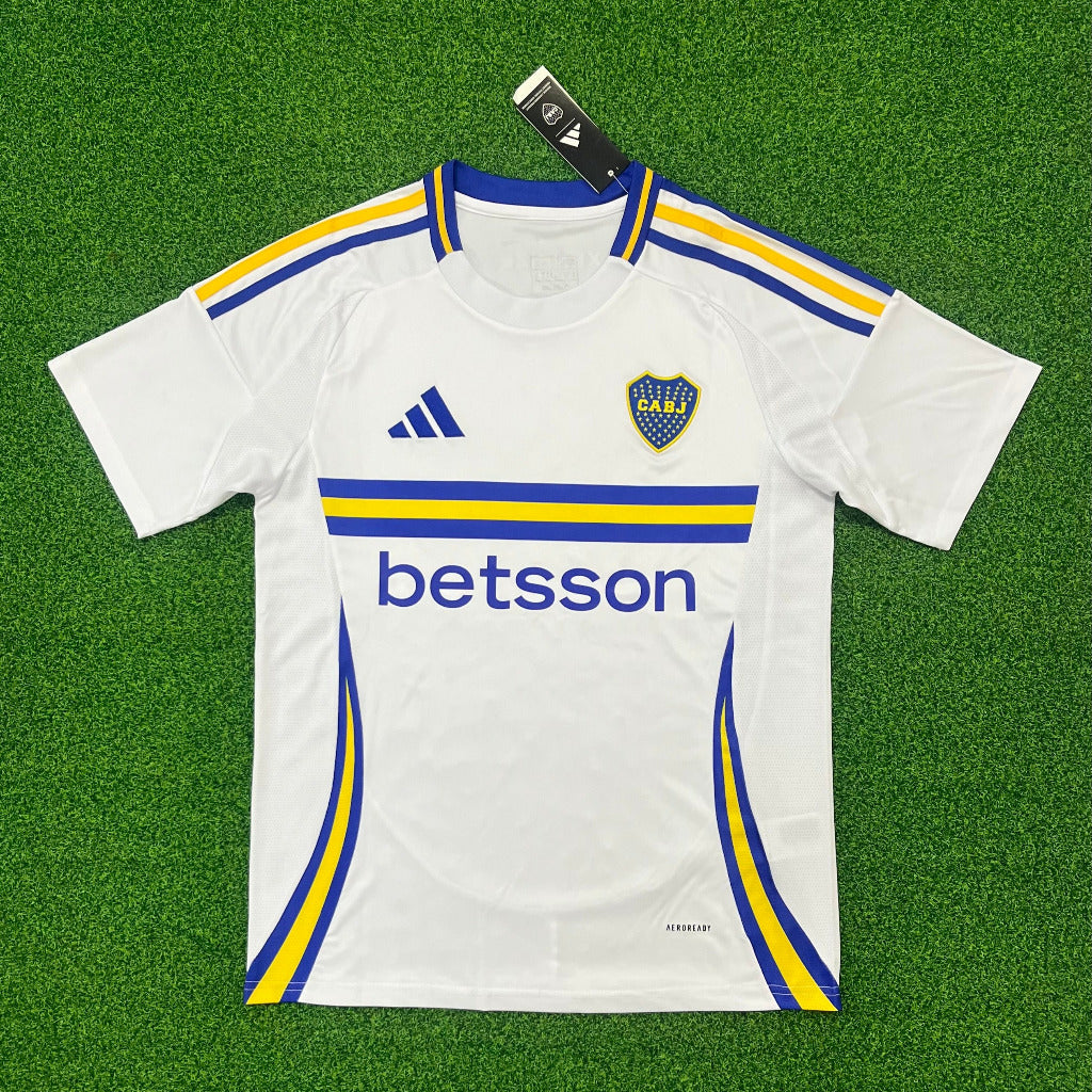 Boca Juniors 24/25 White Away Jersey - Concept Kits