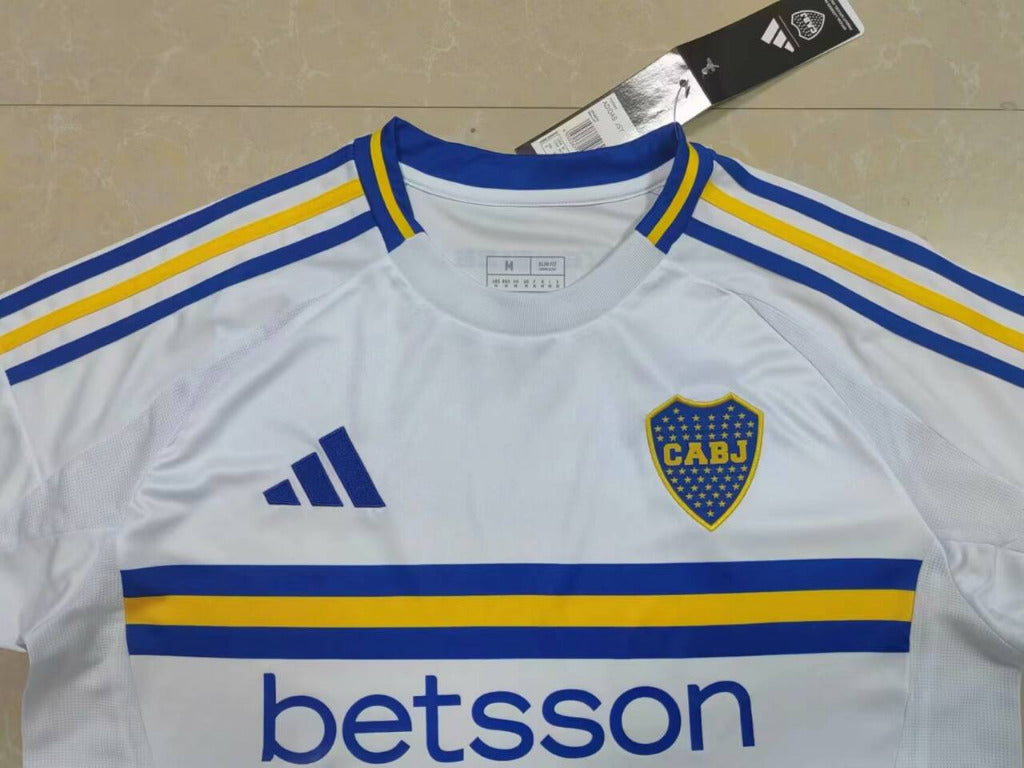 Boca Juniors 24/25 White Away Jersey - Concept Kits