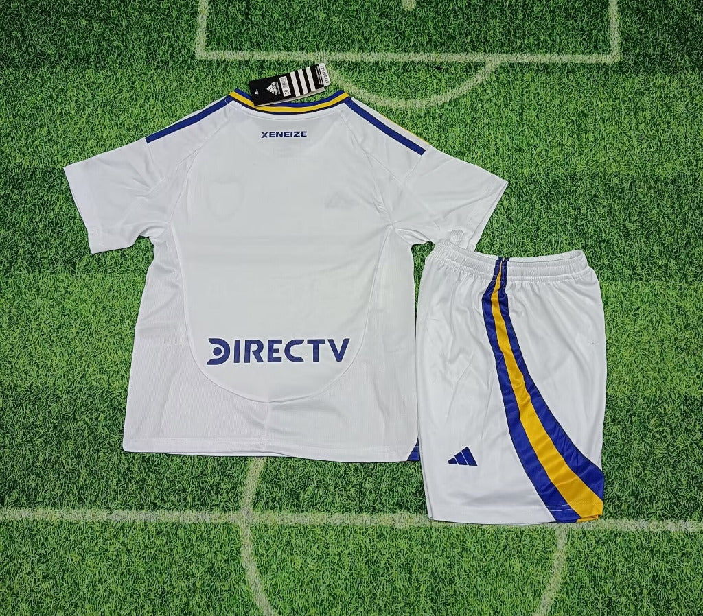 Boca Juniors 24/25 White Away Kids Kit - Concept Kits