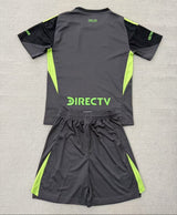 Boca Juniors 25-26 Black Goalkeeper Kids Jersey Set