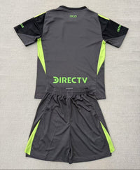 Boca Juniors 25-26 Black Goalkeeper Kids Jersey Set