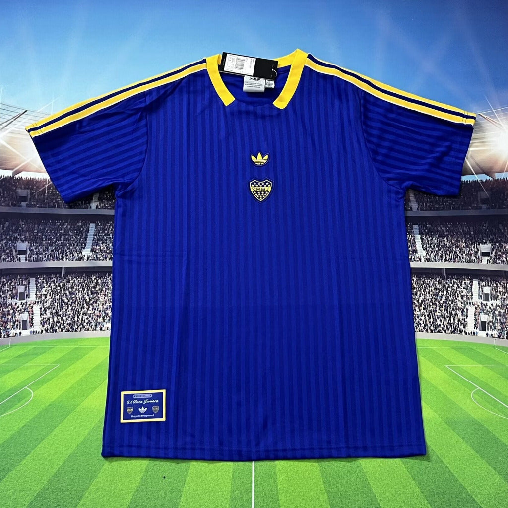 Boca Juniors 25/26 Blue Retro Style Training  Jersey
