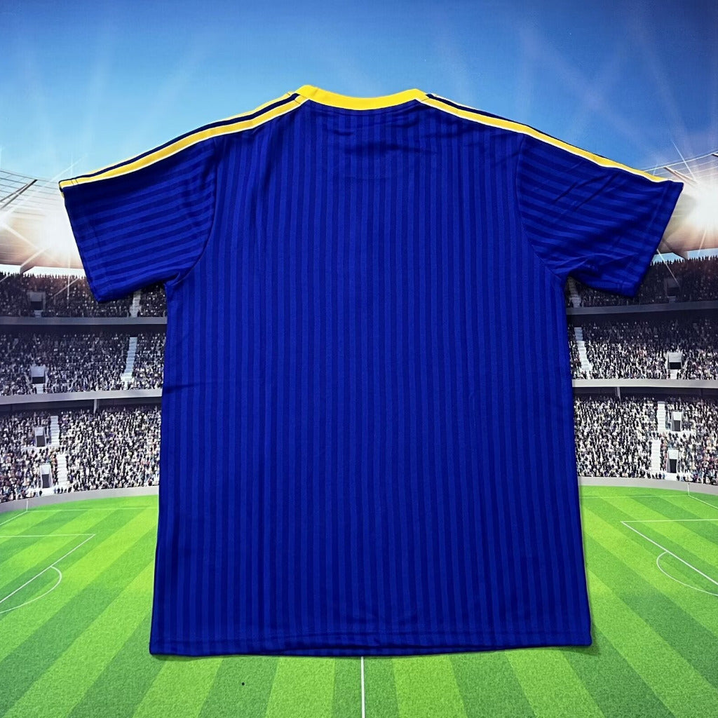 Boca Juniors 25/26 Blue Retro Style Training  Jersey