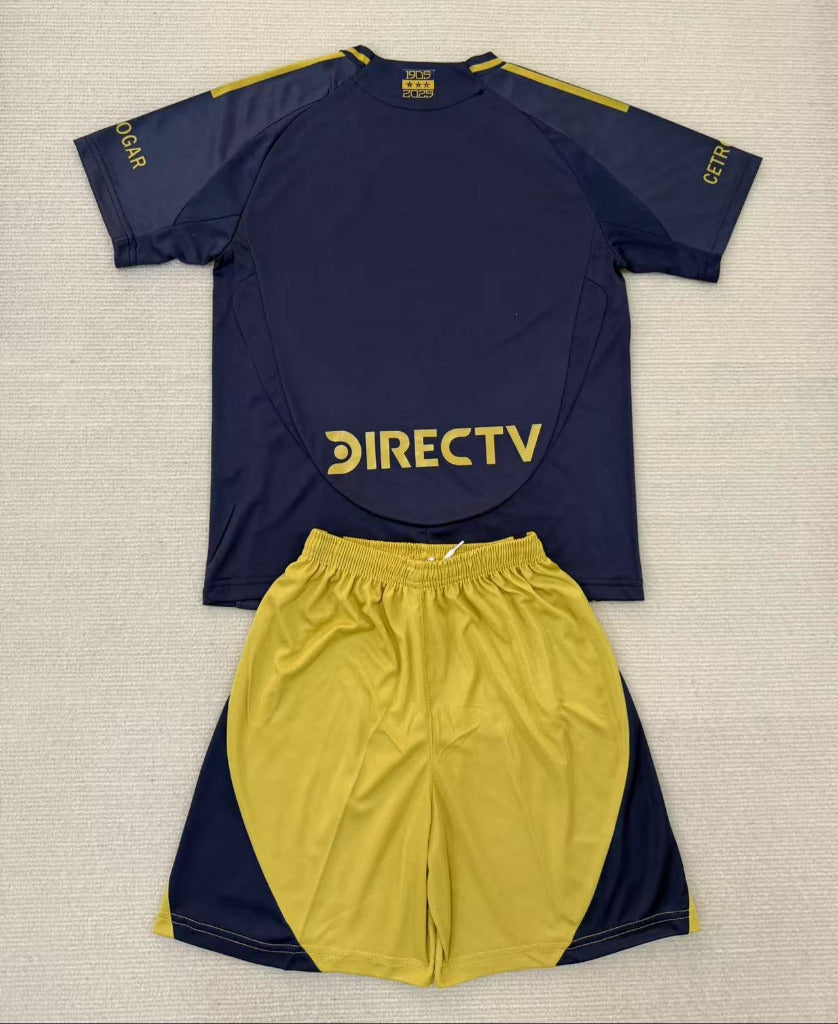 Boca Juniors 25/26 Dark Navy 4th Away Kids Kit - Concept Kits