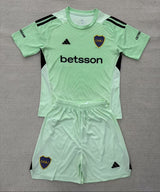 Boca Juniors 25/26 Green Goalkeeper Kids Kit - Concept Kits