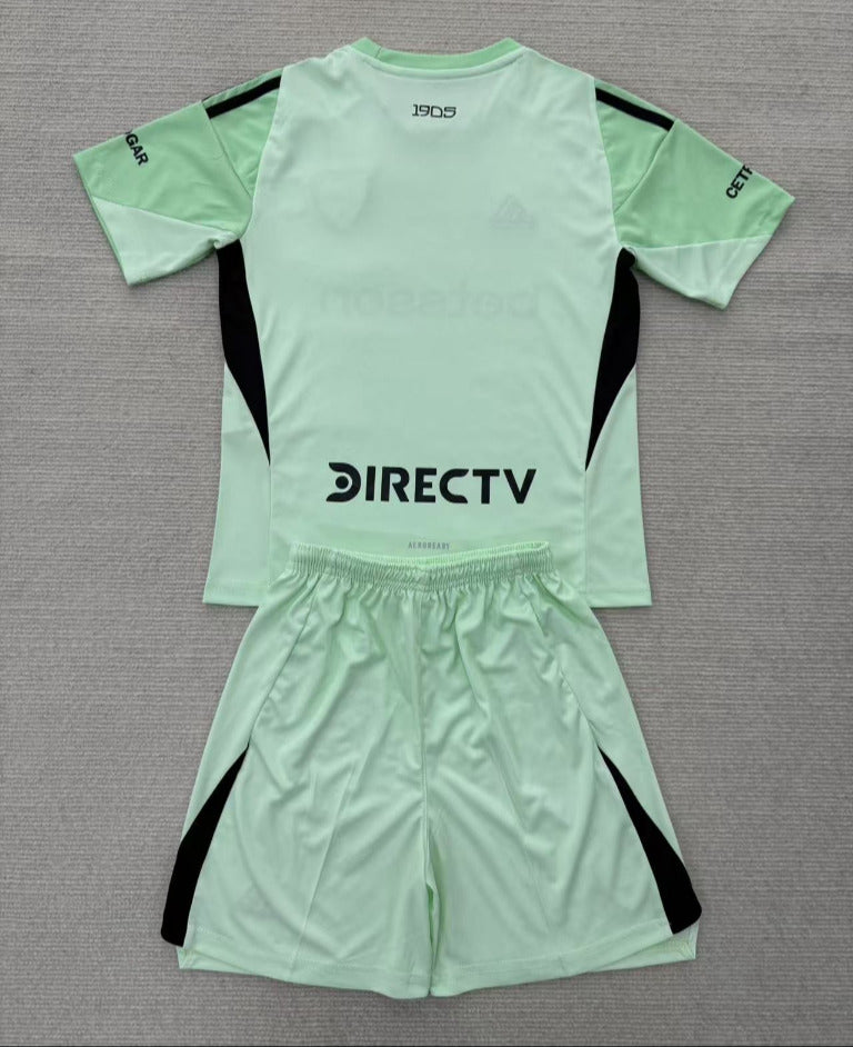 Boca Juniors 25/26 Green Goalkeeper Kids Kit - Concept Kits