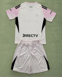 Boca Juniors 25-26 Light Pink Goalkeeper Kids Jersey Set