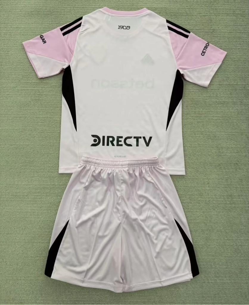 Boca Juniors 25-26 Light Pink Goalkeeper Kids Jersey Set