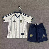 Boca Juniors 25/26 White Baseball Kids Jersey Set