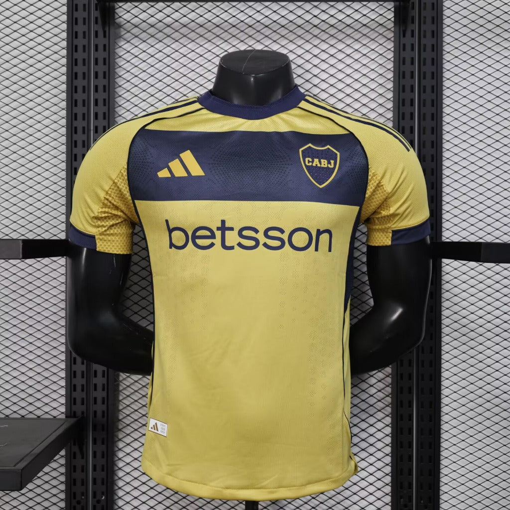 Boca Juniors 25/26 Yellow Player Version Jersey - Concept Kits