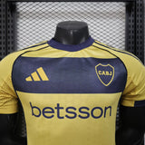 Boca Juniors 25/26 Yellow Player Version Jersey - Concept Kits