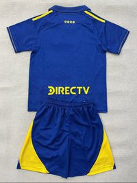 Boca Juniors 26/27 Blue/Yellow Kids Jersey Set