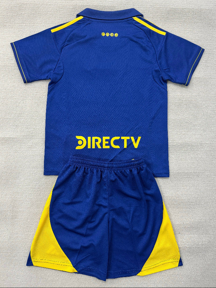 Boca Juniors 26/27 Blue/Yellow Kids Jersey Set