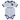 Boca Juniors 26/27 Navy/White Vertical Stripes Away Baby Bodysuit Jersey