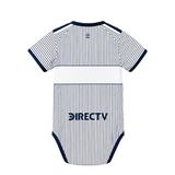 Boca Juniors 26/27 Navy/White Vertical Stripes Away Baby Bodysuit Jersey