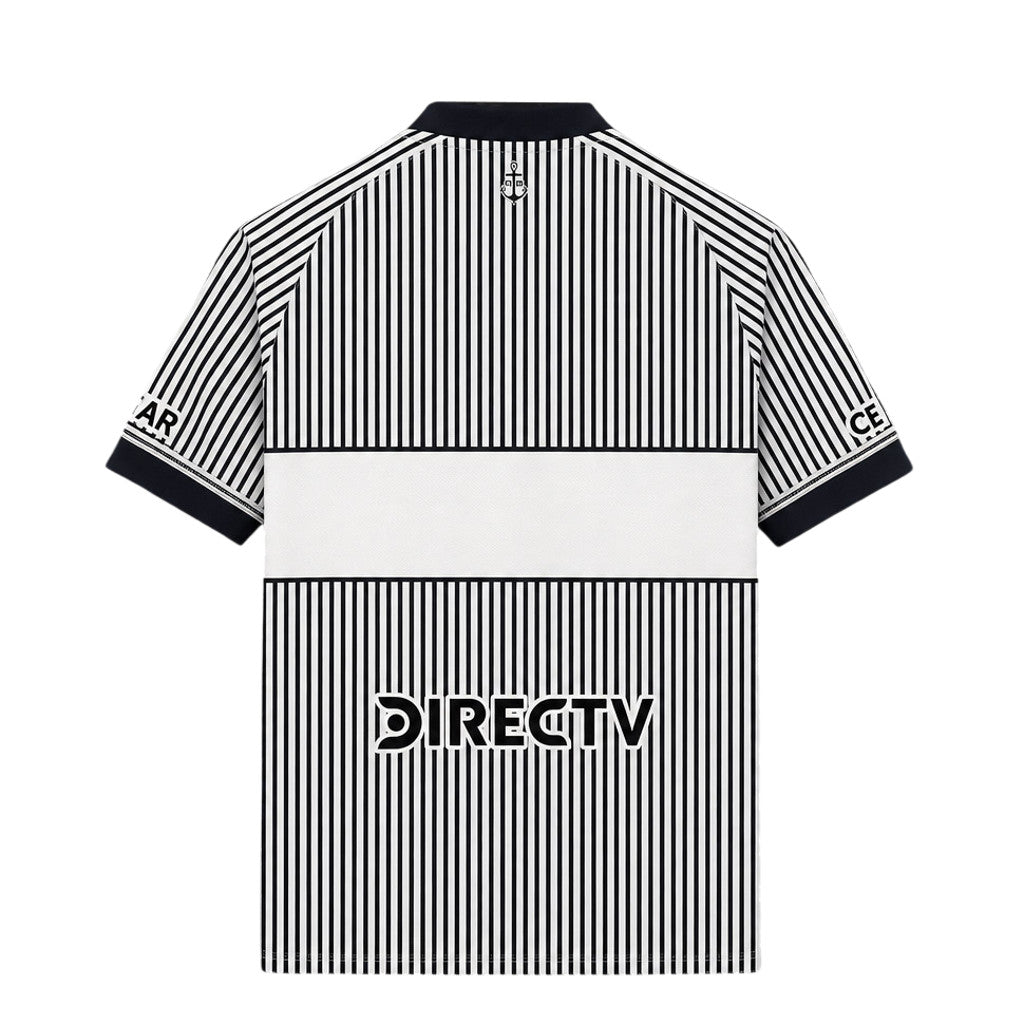 Boca Juniors 26/27 Navy/White Vertical Stripes Away Jersey