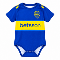 Boca Juniors 26/27 Royal Blue/Yellow Home Baby Bodysuit Jersey