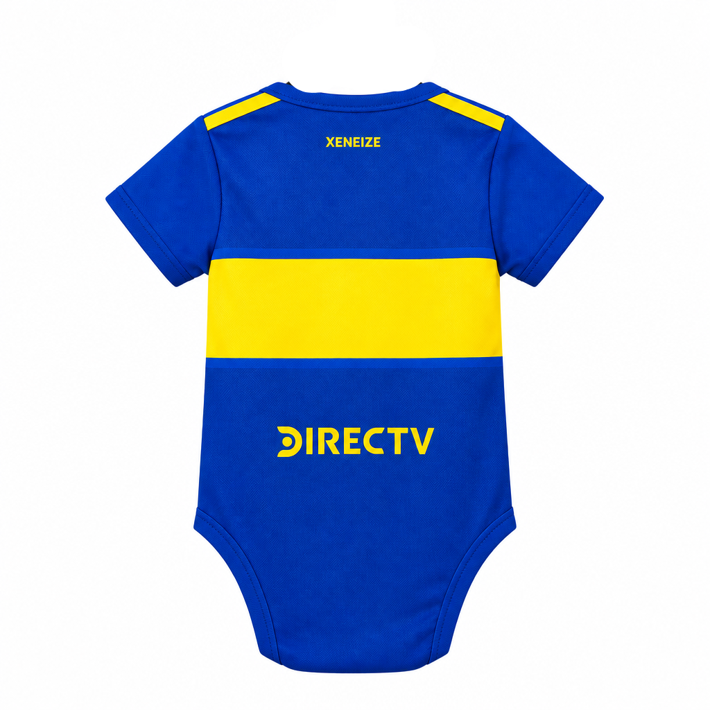 Boca Juniors 26/27 Royal Blue/Yellow Home Baby Bodysuit Jersey