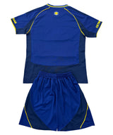 Boca Juniors 26/27 Royal Blue/Yellow Trim Commemorative Kids Jersey Set